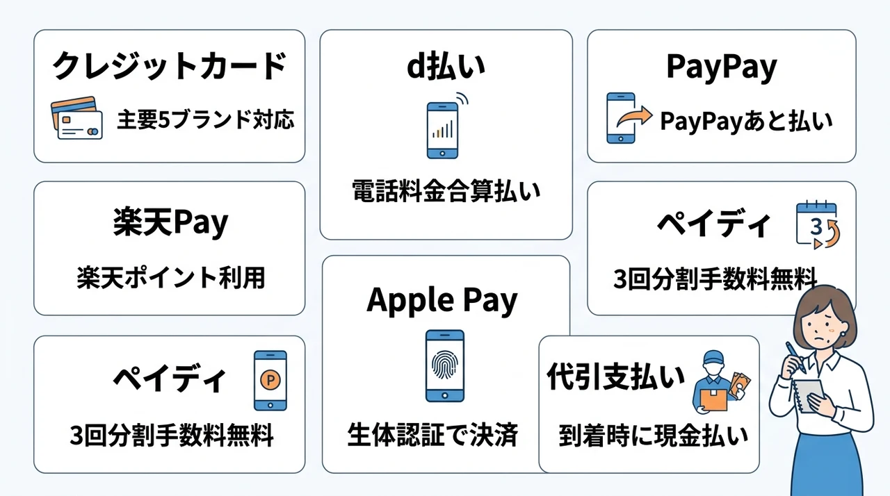 にこスマの支払い方法7選
